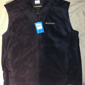 Men’s Black Columbia Vest
